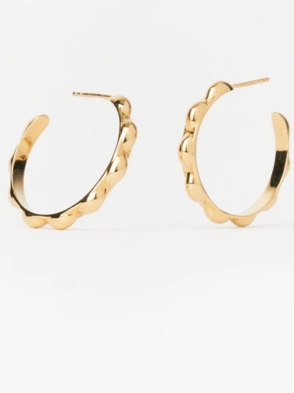 Sophie Blake Selena Hoops - Golden (Small) New with Box